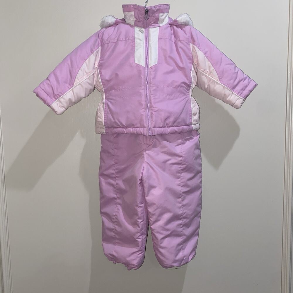 SOLD: NOT FOR SALE London Fog Toddler Girls 2T Snowsuit Set